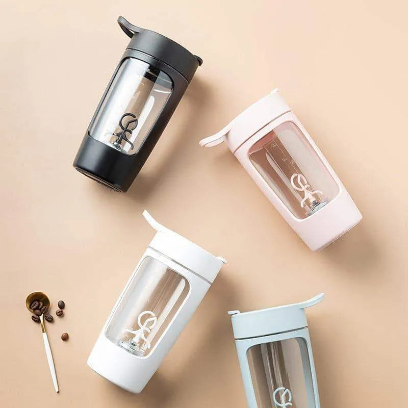 GymShake USB Rechargeable 650ml Electric Protein Shaker Food Mixers & Blenders - Tophatter Daily Deals